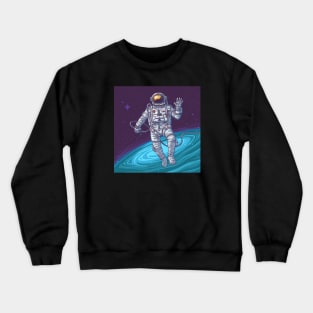 Hello Space Crewneck Sweatshirt